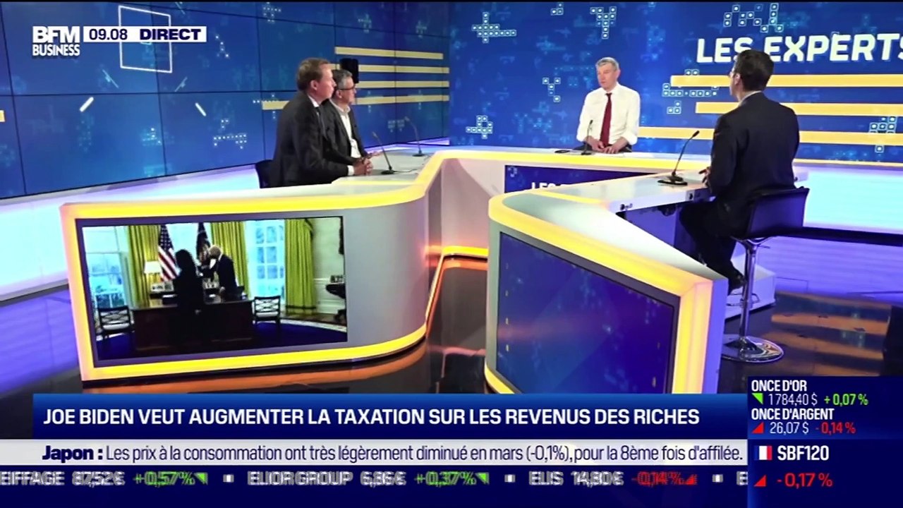Les Experts: Joe Biden veut augmenter la taxation sur les revenus des riches - 23/04