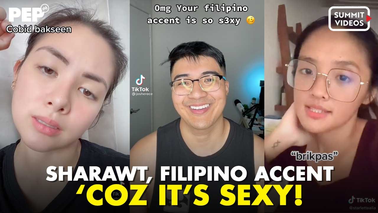 Waw, Pinoy! Yor sow SEKSEH! Check out these Filipino Accent Challenge videos from TikTok