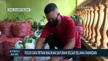 Polisi Dan Petani Bagikan Sayuran Segar Selama Ramadan