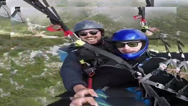 Ünlü oyuncu Boran Kuzum bulutlara dokundu