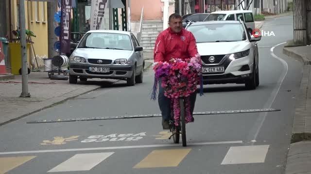 Son dakika haber: 21 bin TL'lik çiçek dağıttığı seçimi kaybetti: Kazanana kadar çiçek dağıtacağım