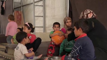 ظروف إنسانية صعبة في مراكز إقامة العائلات السورية النازحة