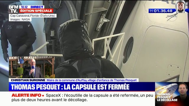 Christian Suronne, maire du village d'enfance de Thomas Pesquet: Thomas est quelqu'un d'attachant