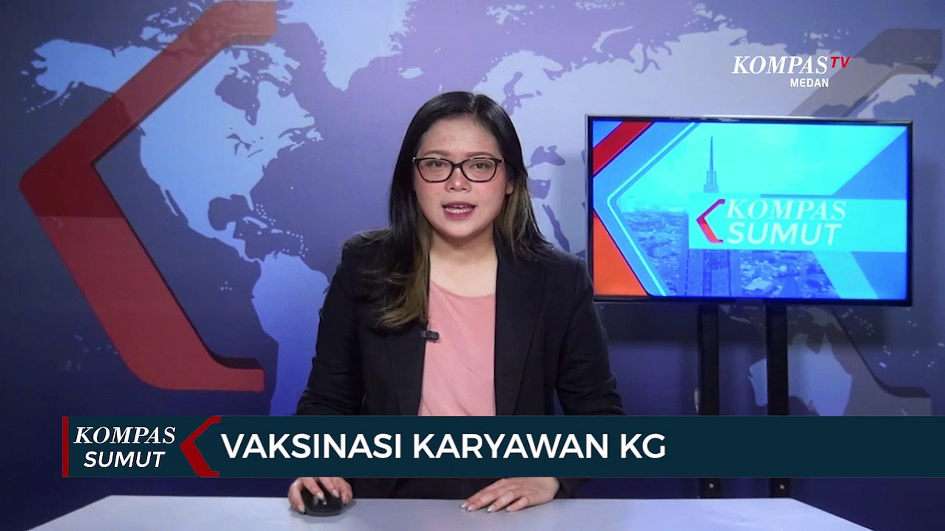 ⁣Vaksinasi Karyawan Kompas Gramedia