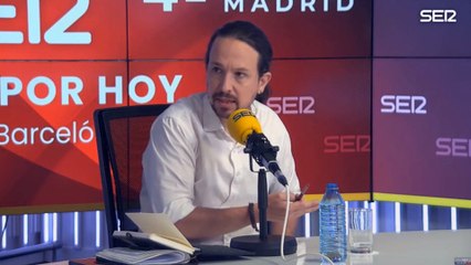 Iglesias abandona el debate de la Ser tras insistir Monasterio "que se largue"