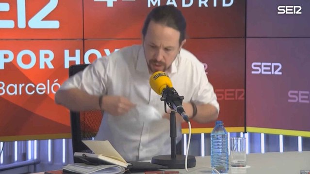 Iglesias abandona un debate al poner en duda Monasterio que haya sido amenazado de muerte