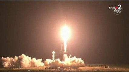 Décollage de Space X pour Mission Alpha avec Thomas Pesquet !