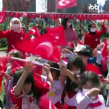 İBB'nin kreşlerinde çocuklar 23 Nisan'ı kutladı