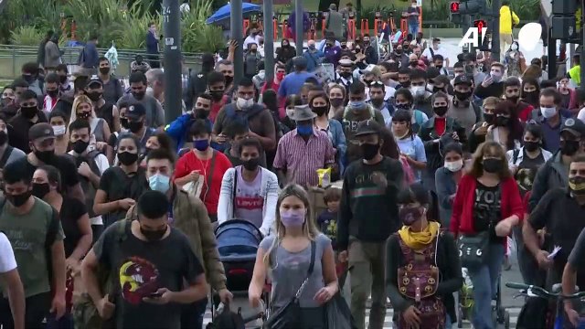 Argentina registra recorde de mortes