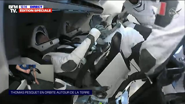 Mission Alpha: Thomas Pesquet et ses trois coéquipiers peuvent désormais enlever leurs ceintures