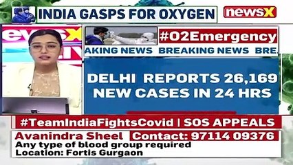 Delhi Records Over 26k Fresh Covid Cases _  Positivity Rate At 36.24% _ NewsX