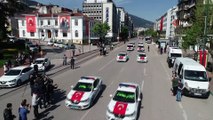 Bursa'da sade 23 Nisan kutlaması