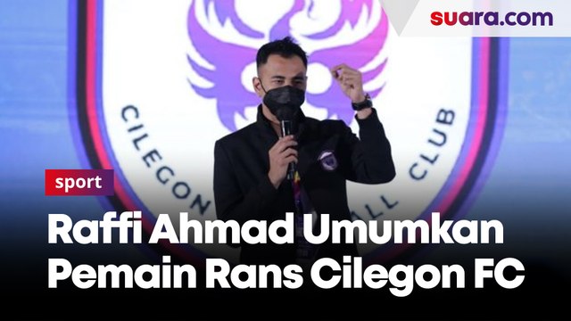 Raffi Ahmad Resmi Umumkan 30 Pemain Rans Cilegon FC Untuk Berlaga di Liga 2