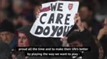 'Arsenal fans will always be heard' - Arteta on fans' protests