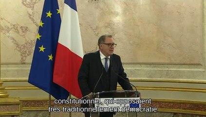 Ouverture de la conférence de bilan parlementaire sur les consultations citoyennes  - Jeudi 8 novembre 2018