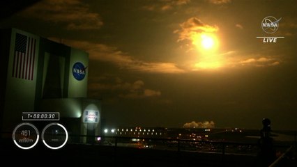 Despega con éxito la segunda misión comercial tripulada de la NASA y SpaceX