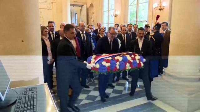 Commémoration de la Victoire du 8 mai 1945 avec dépôt de gerbe à l’Assemblée nationale - Mardi 14 mai 2019