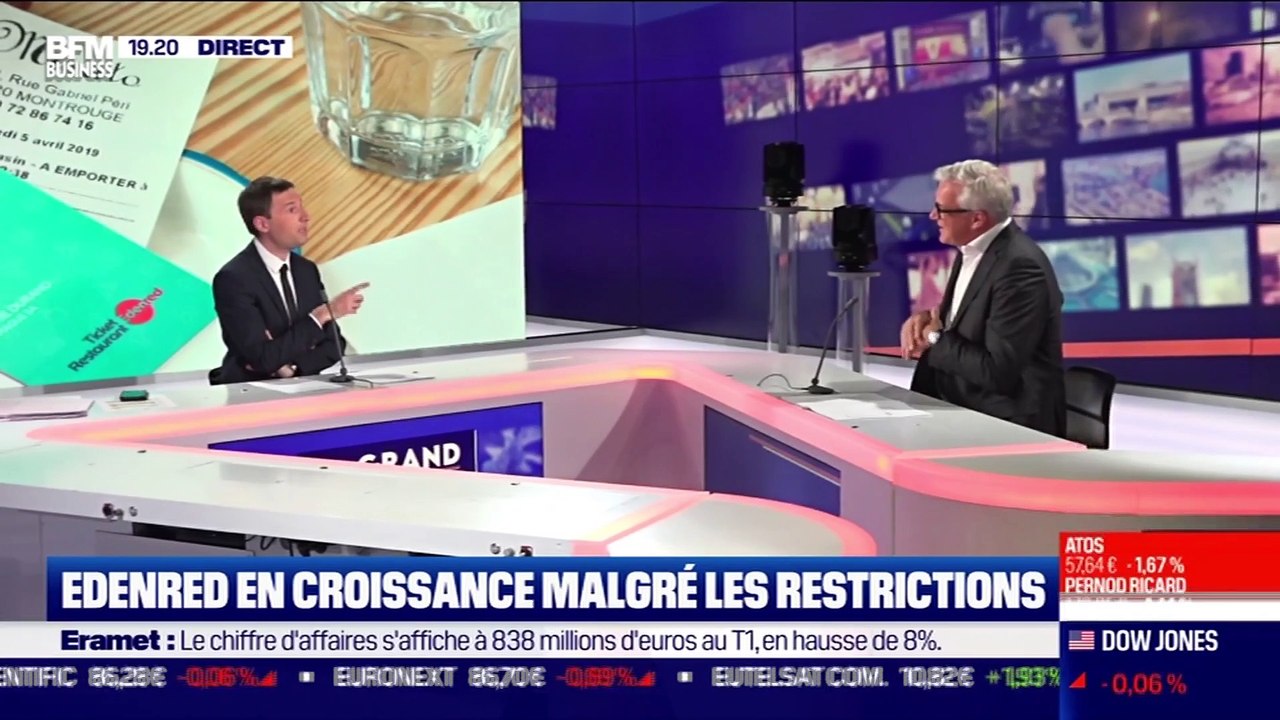 Bertrand Dumazy (Edenred) : Edenred en croissance malgré les restrictions - 26/04