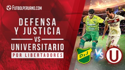 Defensa y Justicia vs Universitario: Día, hora y canal por la Copa Libertadores | Conmebol