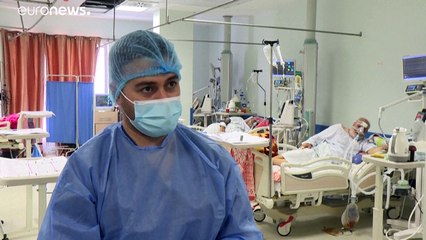 شاهد: امتلاء غرف العناية المركزة ينذر بكارثة صحية في غزة