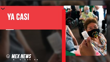 "ESTA SEMANA FINALIZA VACUNACIÓN DE ADULTOS MAYORES": AMLO