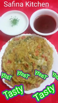 Egg Amlet Paratha Recipe with liquid dough #Shorts #Easy breakfast recipe #Egg Paratha RecipeBy Safina kitchen