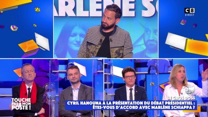 Cyril Hanouna à la présentation du débat présidentiel en 2022 ?