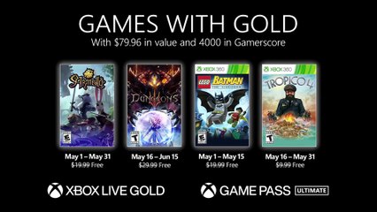 Free Xbox Games with Gold (May 2021) - video Dailymotion