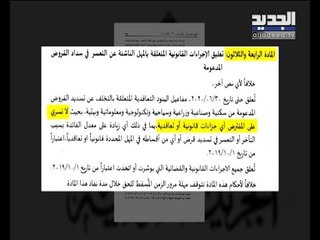 إنطلاق قانون فترة السماح للقروض المدعومة المتعثرة وبمفعول رجعي - نعيم برجاوي