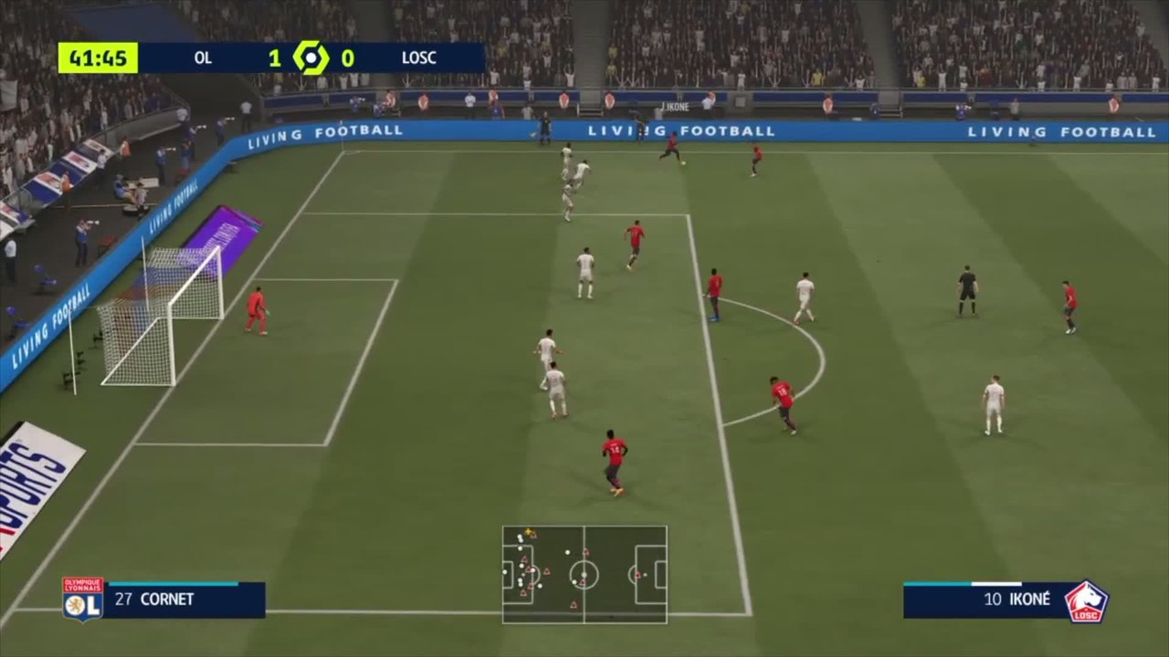OL - LOSC : notre simulation FIFA 21 (34ème journée de Ligue 1)