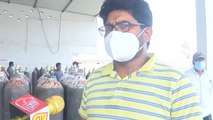 Oxygen refilling centre in Ranchi offers free oxygen to those who have cylinders