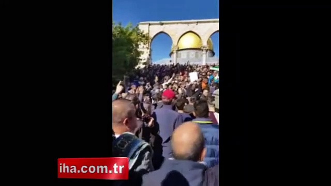 Kudüs'te protestolar devam ediyor