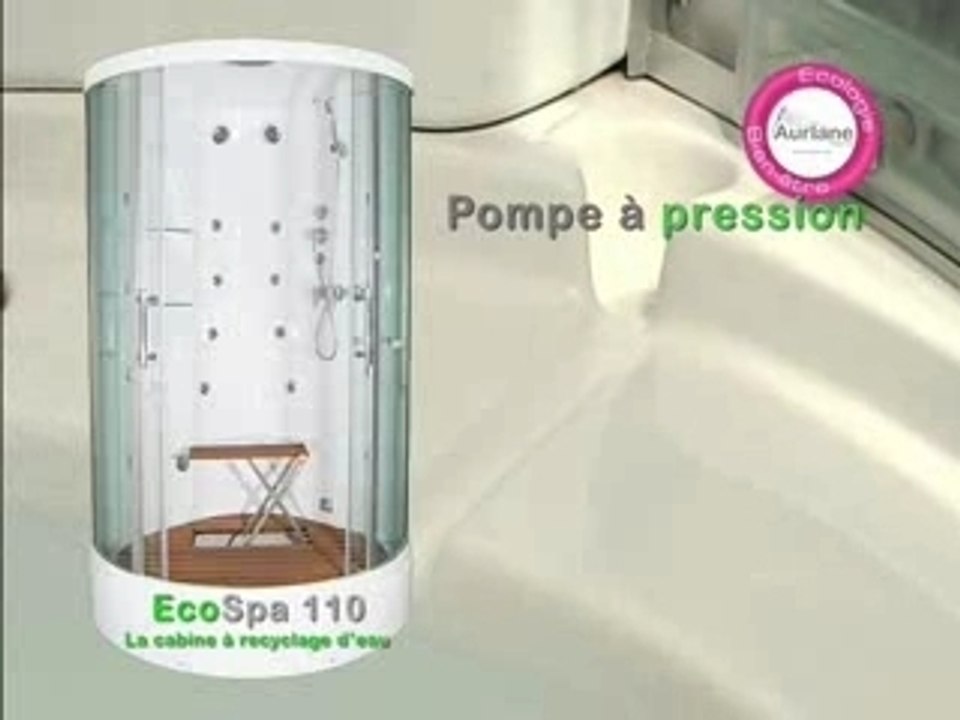 Cabine de douche à recyclageéconomies d'eau. Ecologie. Vidéo Dailymotion
