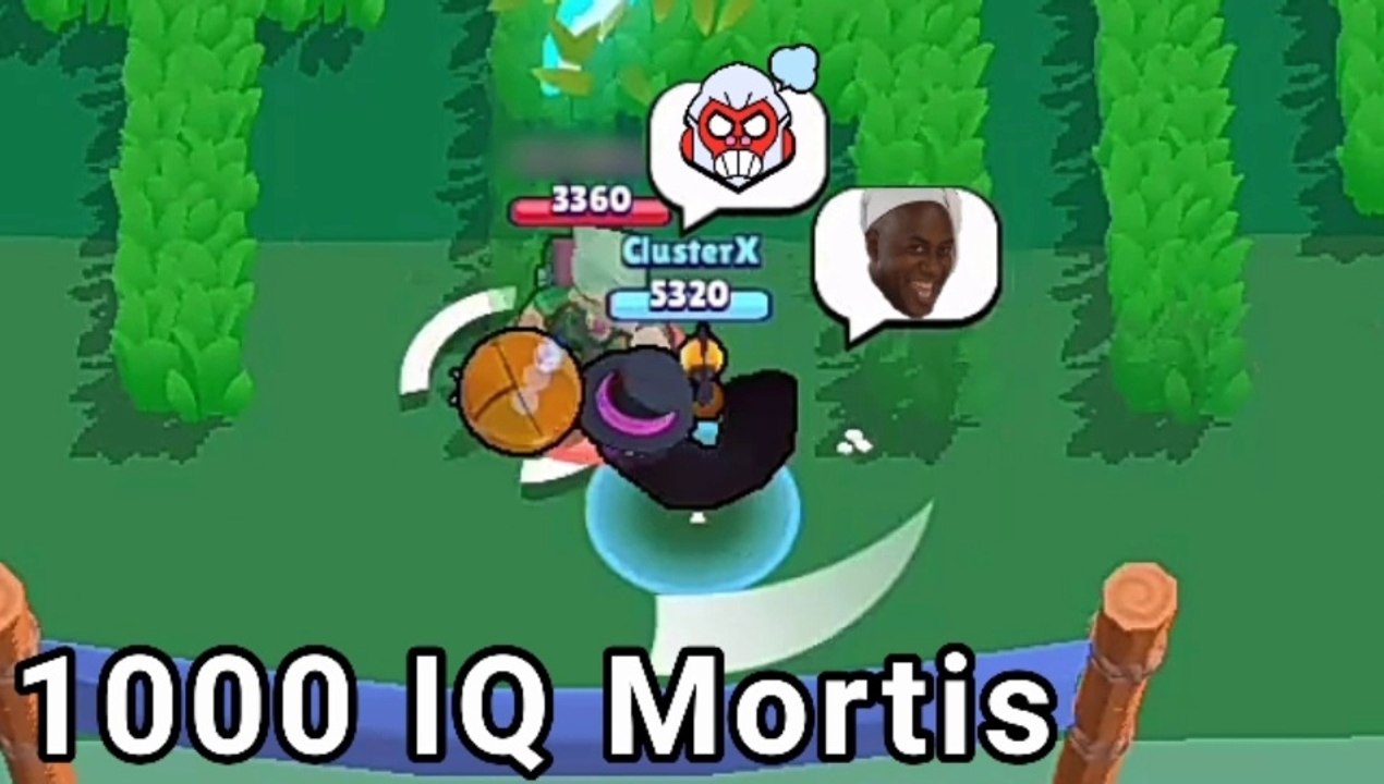 1000 IQ Mortis in Bye for Ryan || Brawl stars funny moments