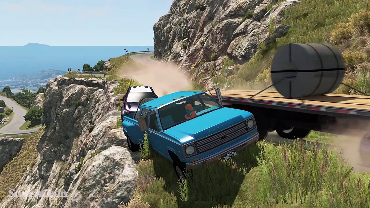 Cliff Drops #24 - Beamng Drive | Smashchan