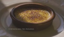 Crème brûlée - et île flottante