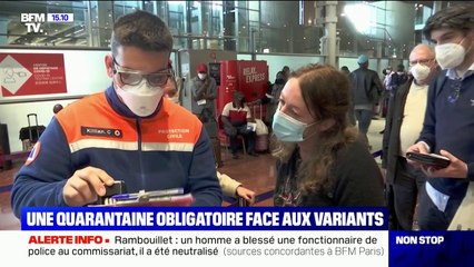 Download Video: Covid-19: mise en place d'une quarantaine obligatoire pour les voyageurs en provenance des pays dans lesquels les variants sont dominants