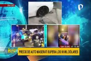 Sujeto arrolla a dos personas y choca contra patrullero en San Isidro