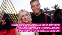 Cassie Randolph Addresses Colton Underwood Coming Out as Gay