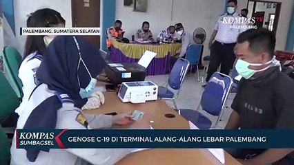 Genose C-19 Di Terminal Alang-Alang Lebar Palembang