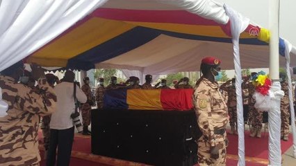 Macron, Çad Cumhurbaşkanı Itno'nun cenaze töreni'ne katıldı