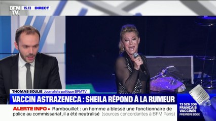 "Un grand manque d'élégance": Sheila dément avoir été sollicitée par le gouvernement sur la campagne de vaccination d'AstraZeneca