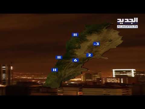 نشرة الطقس الصباحية 01-01-2018 مع دارين شاهين