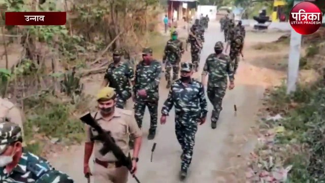 त्रिस्तरीय पंचायत चुनाव के लिए केंद्रीय रिजर्व पुलिस बल उतरी सड़क पर