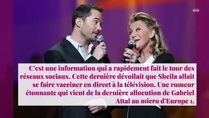 Sheila vaccinée en direct ? Elle dément et dénonce un "manque d'élégance"
