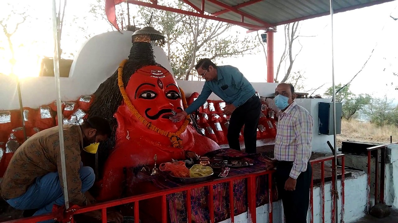 नगर कोतवाल बाबा भैरव नाथ बाबा की भैरव टेकरी स्थ...