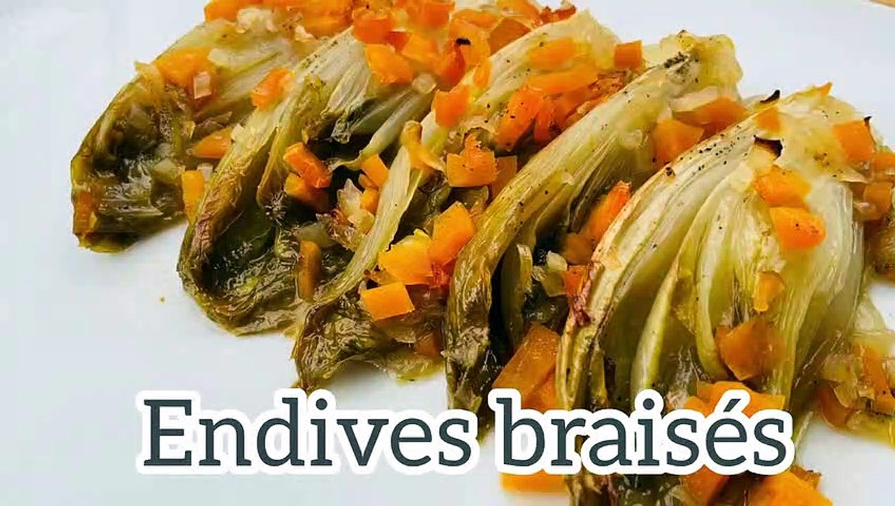Recette Ultra Rapide D’Endives Braisées