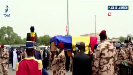 - Cephede hayatını kaybeden Çad Devlet Başkanı Deby, son yolculuğuna uğurlandı