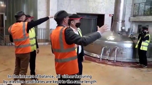 Labour leader Keir Starmer visits Camerons Brewery with by election candidate Paul William