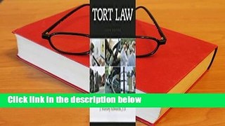 [Read] Tort Law  Best Sellers Rank : #3